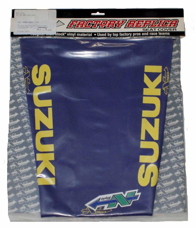 93-95 RM125/250 STD PURPLE, SEAT COVER image 1