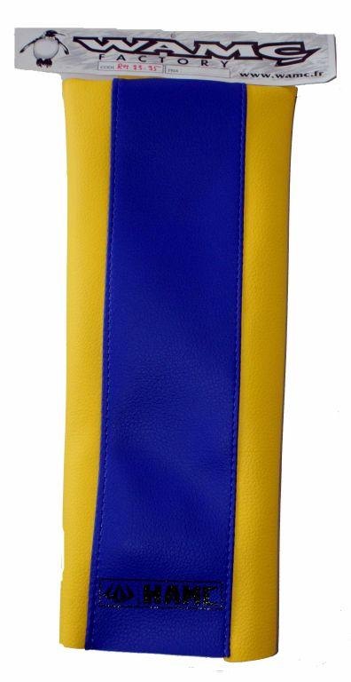 93-95 RM125/25YELLOW PURPLE, SEAT COVER image 1