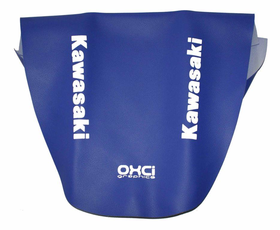 92-93 KX125/250 SEAT COVER, PURPLE KAWASAKI image 1