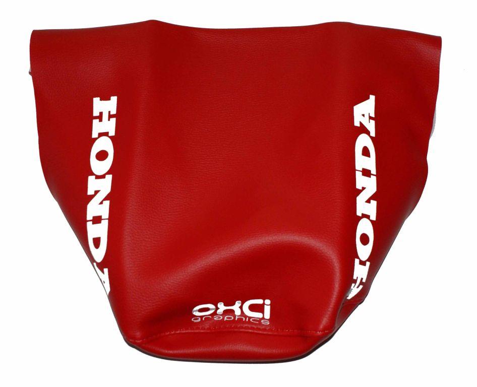 88-95 CR80 RED FLUORESCENT STD, SEAT COVER HONDA image 1