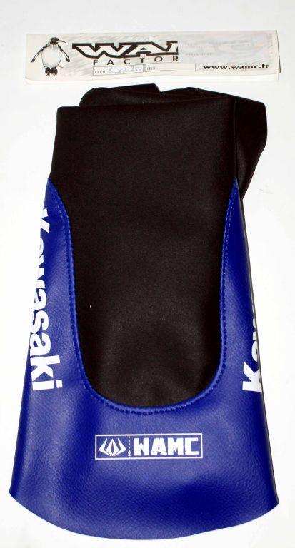 KLX25/30 93-02 BLACK ANDBLUE, WAMC SEAT COVER KAWASAKI image 1