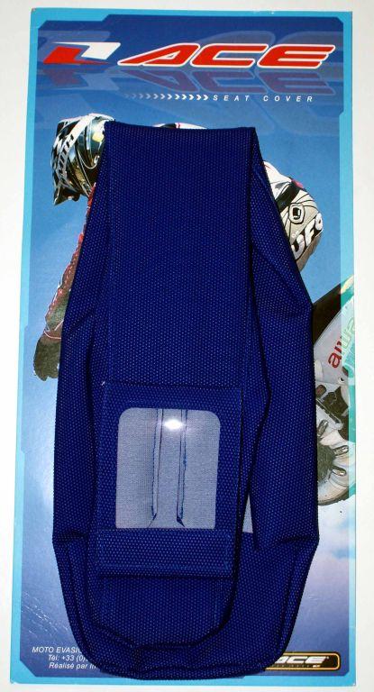 96-01 YZ125/250SEAT COVER BLUE, W/POCKET YAMAHA image 1