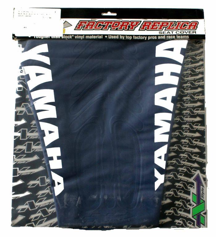 96-01 YZ125/250 SEAT COVER, YAMAHA BLUE image 1