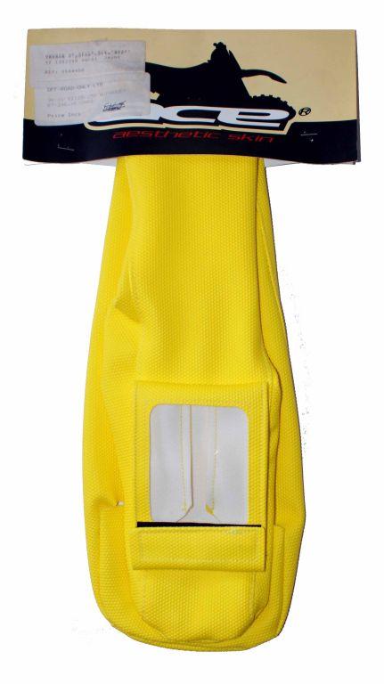 96-01 YZ125/250 SEAT COVER, YELLOW YAMAHA, W/POCKET image 1
