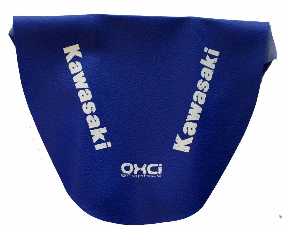 94-98 KX125/250 STANDARD BLUE, SEAT COVER KAWASAKI image 1