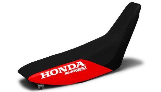 86-00 XR600 BLACK/RED, BLACKBIRD SEAT COVER 1102/03 image 1