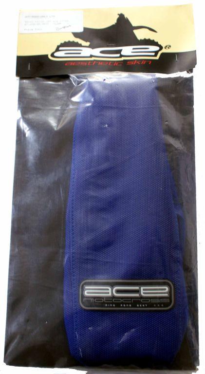 99-02 KX125/250 ace COVER BLUE, GRIPPY KAWASAKI SEAT COVER image 1