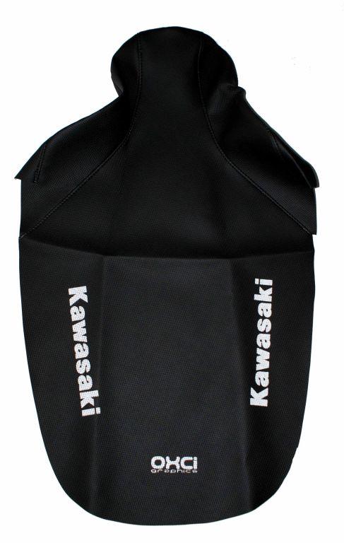 KLX650 93-97 BLACK/GRIP SEAT, COVER KAWASAKI image 1