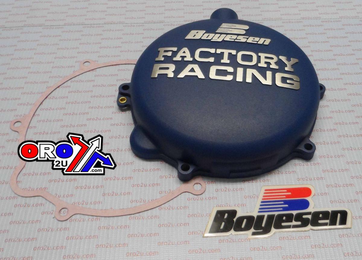 CLUTCH COVER 03-13 KTM250SX, BOYESEN CC-42L BLUE thumbnail 2