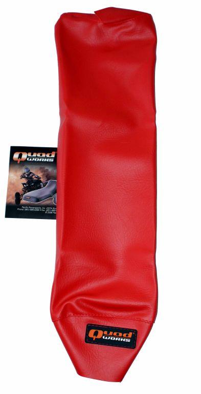 93-07 TRX300EX SEAT COVER RED, HONDA image 1
