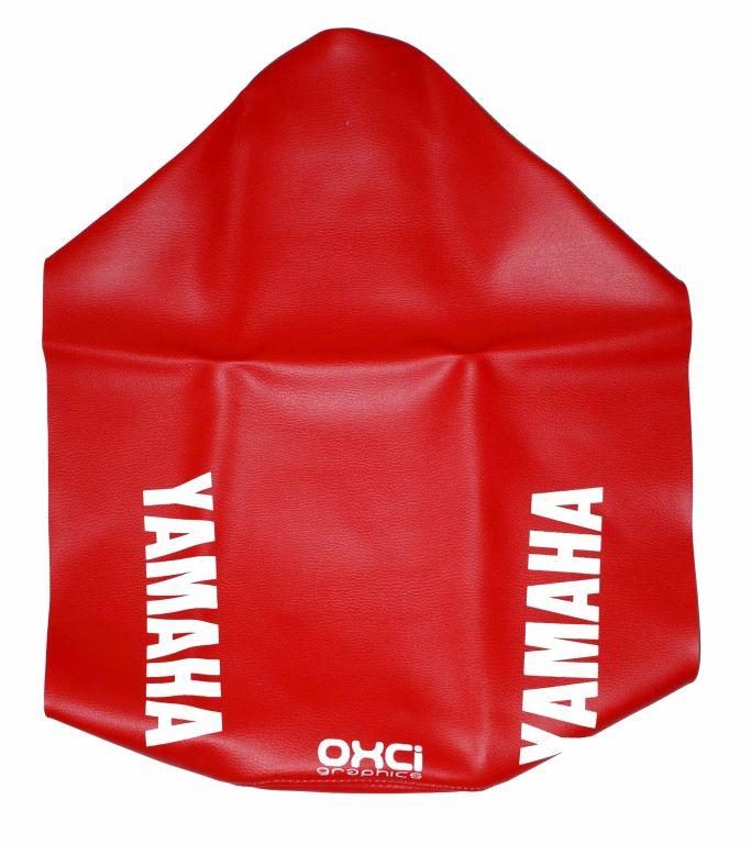 86-88 YZ125/250 RED SEAT COVER, YAMAHA thumbnail 2