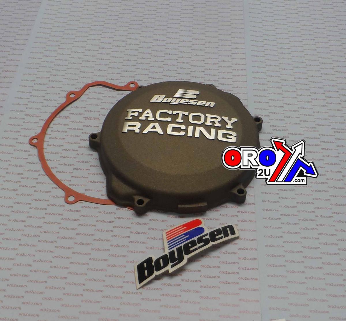CLUTCH COVER 99-25 YZ250, BOYESEN CC-32AM MAGNESIUM thumbnail 2