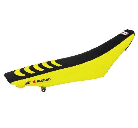 07-18 RMZ250 DOUBLE GRIP 3, BLACKBIRD SEAT COVER 1328H image 1