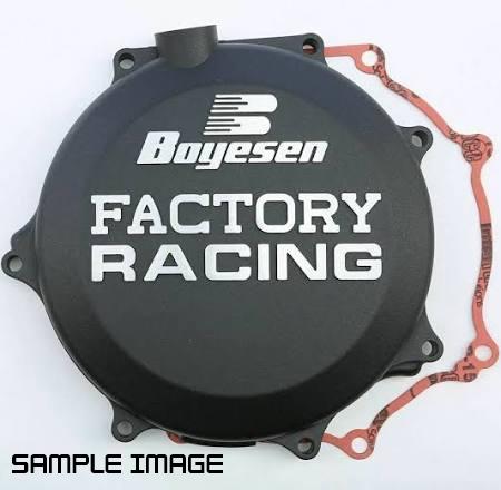 CLUTCH COVER YZ125 94-04 BLACK, BOYESEN CC-31B thumbnail 2