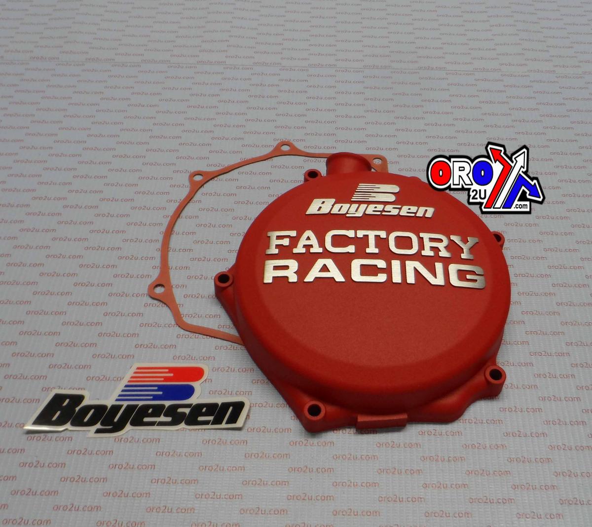 CLUTCH COVER 07-24 RM-Z 250, BOYESEN CC-27R RED thumbnail 2