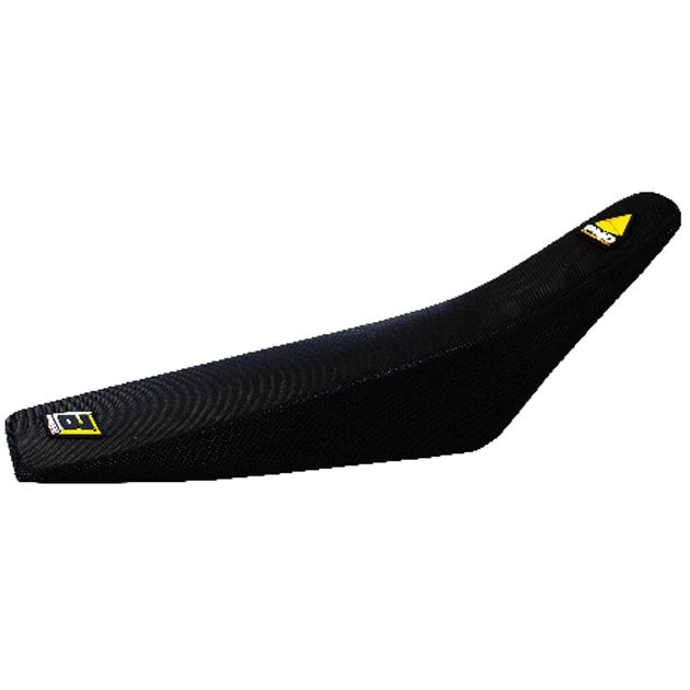 00-01 CR125/250 PYRAMID BLACK, SEAT COVER BLACKBIRD 1133G image 1
