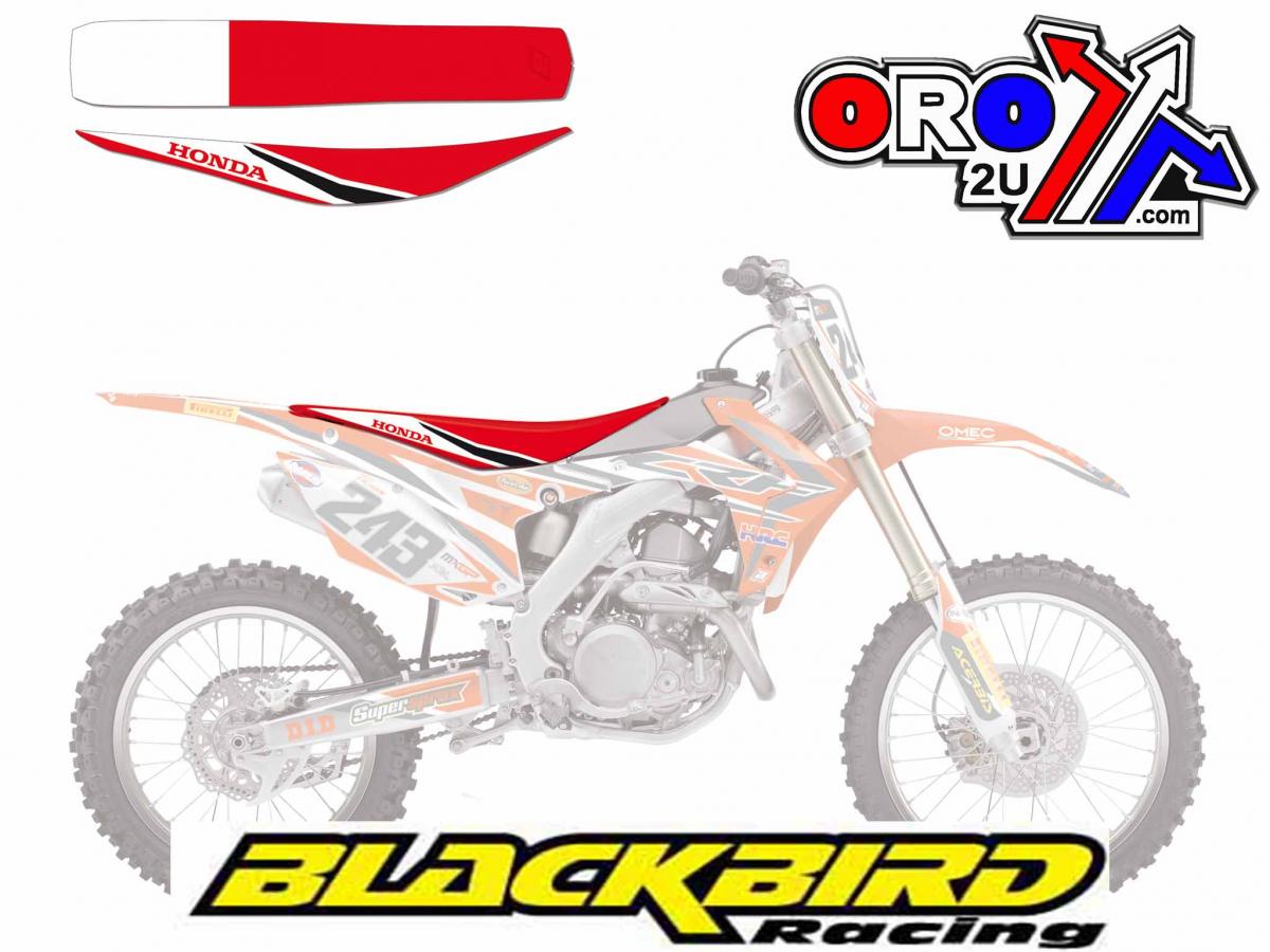 CRF250 CRF450 HONDA HTG, BLACKBIRD SEAT COVER 1147R16, TEAM GARIBOLDI image 1