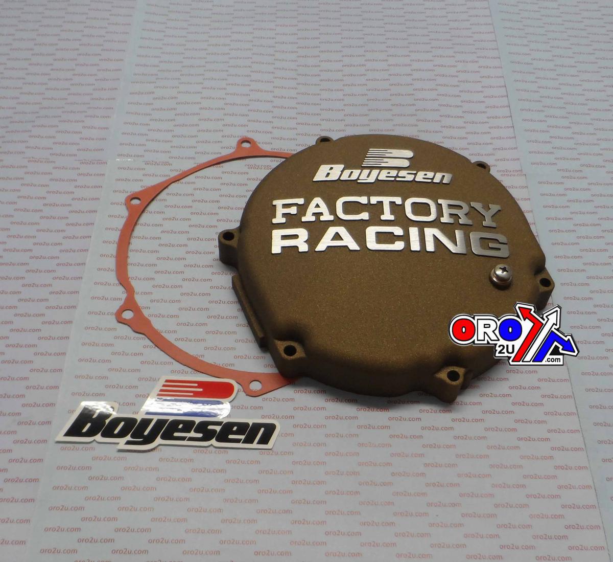 CLUTCH COVER 03-04 KX250, BOYESEN CC-12AM MAGNESIUM thumbnail 2