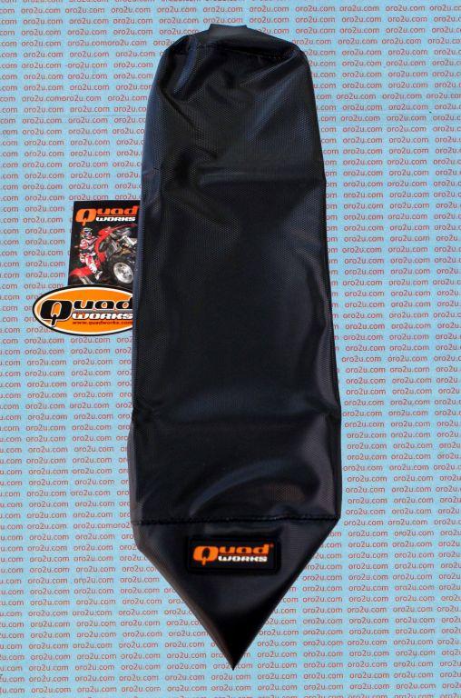 99-02 LTF250/300 GRIPPY SEAT, COVER BLACK QUAD WORKS image 1