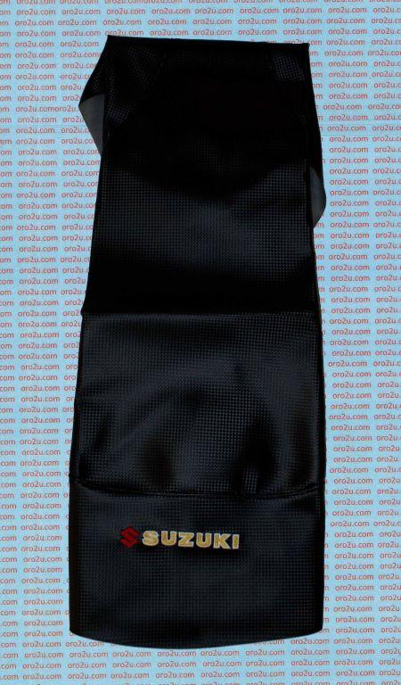03-07 LTZ400BLACK CARBON, ATV SEAT COVER image 1