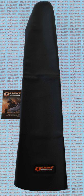03-09 KFX700 SEAT COVER BLACK image 1
