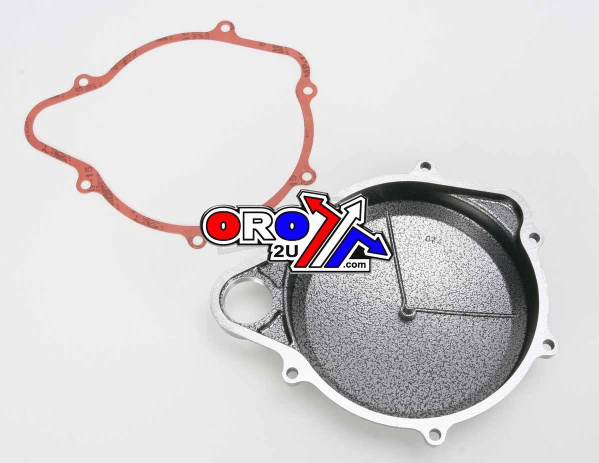 CLUTCH COVER 10-17 CRF250R, BOYESEN CC-07A SILVER/BLACK thumbnail 3