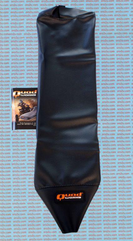87-04 KSF250 SEAT COVER BLACK image 1
