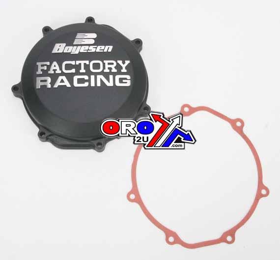 CLUTCH COVER 10-21 YZ450F, BOYESEN CC-38CB BLACK thumbnail 2