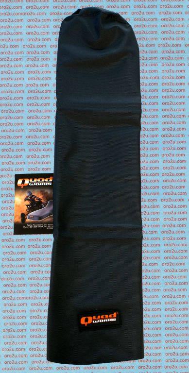 02-07 KVF360 SEAT COVER GRIPPY, BLACK image 1
