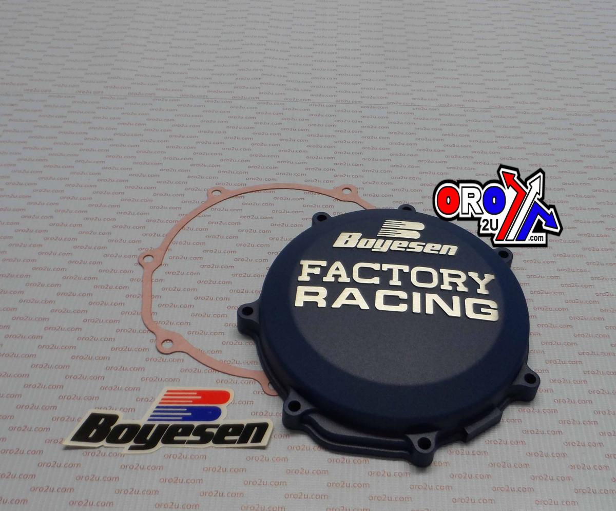 CLUTCH COVER 10-21 YZ450F, BOYESEN CC-38CL BLUE thumbnail 2
