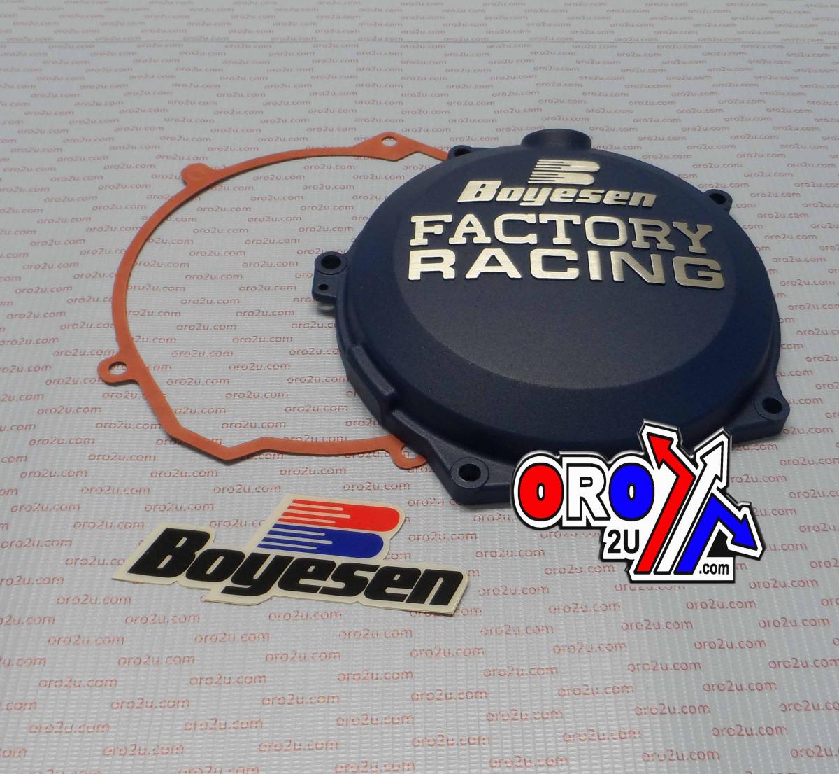 CLUTCH COVER 13-15 KTM 250 SXF, BOYESEN CC-44AL BLUE thumbnail 2