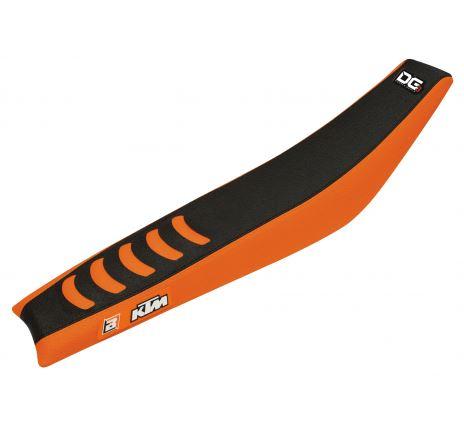 04-12 KTM85 DG3 ORANGE/BLACK SEAT COVER, BLACKBIRD 1515H