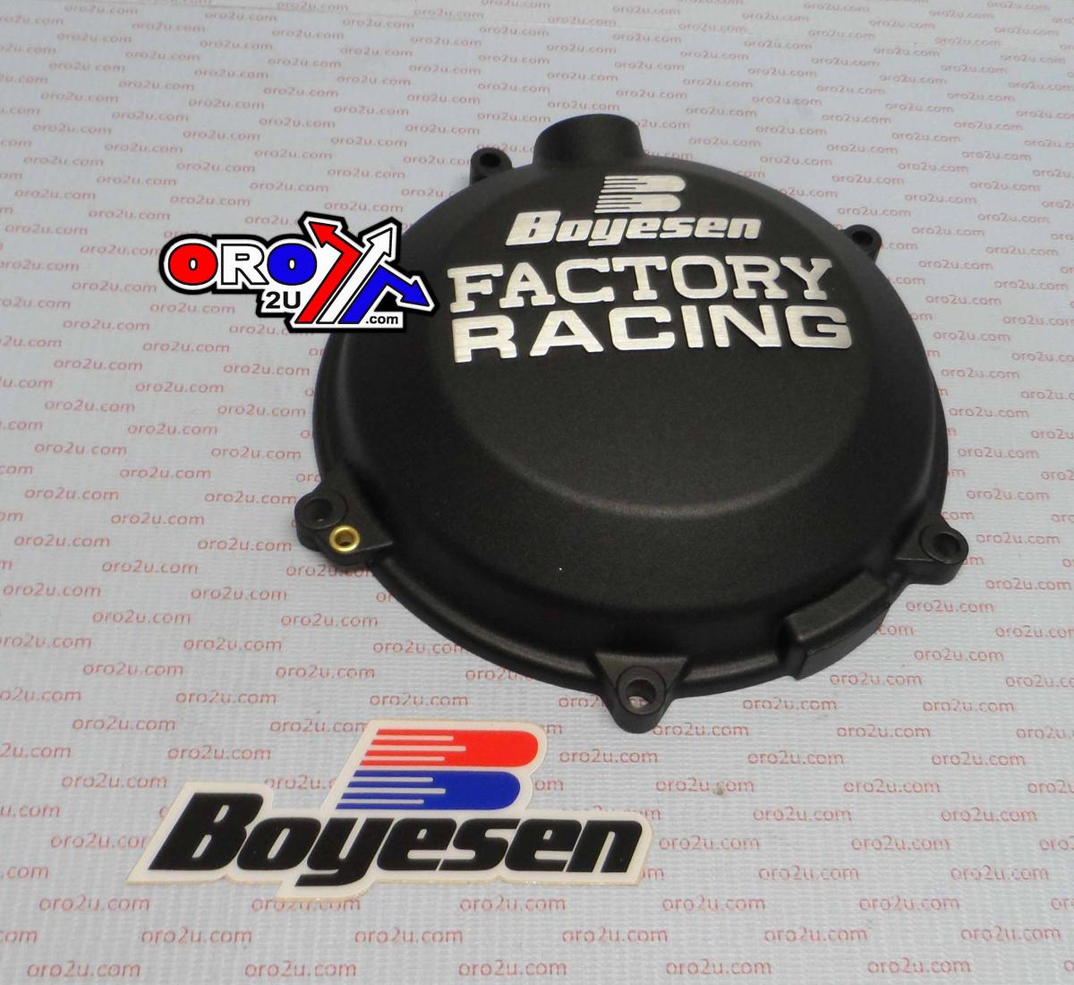 CLUTCH COVER 16-21 KTM 450 SXF, BOYESEN CC-45AB BLACK thumbnail 2