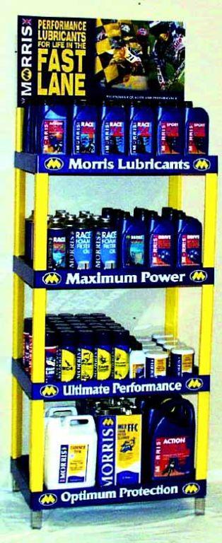 MORRIS DISPLAY STAND, free with order over £299+/OIL image 1