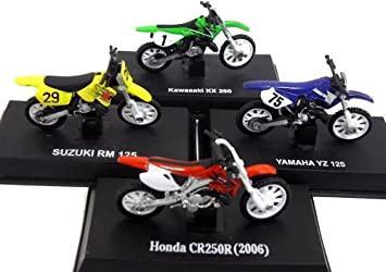 MODEL DIE CAST DIRT BIKE / ATV ASSORTMENT, 8 STYLES, 12 DIRT BIKES & 12 ATVS, SCALE 1:32, NEWRAY 06227 06227C thumbnail 4