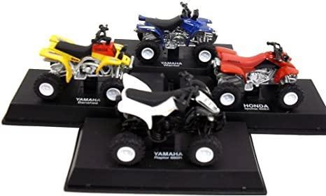 MODEL DIE CAST DIRT BIKE / ATV ASSORTMENT, 8 STYLES, 12 DIRT BIKES & 12 ATVS, SCALE 1:32, NEWRAY 06227 06227C thumbnail 5