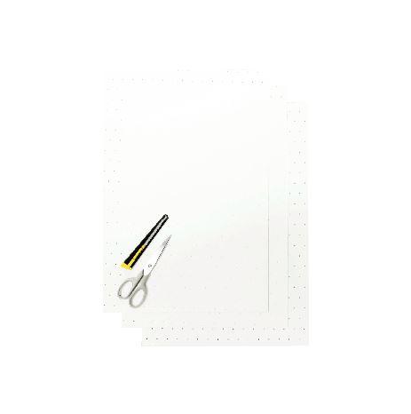 THICK TRANSPIRING PK/3 WHITE, BLACKBIRD 5052/10, BB5052/10