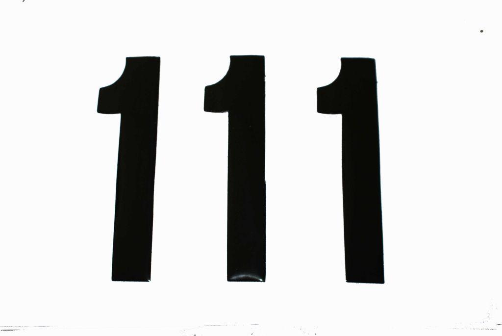 1 THICK BLACK 8 [x3] image 1