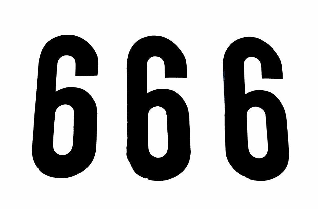 6 THICK BLACK 8 [x3] image 1