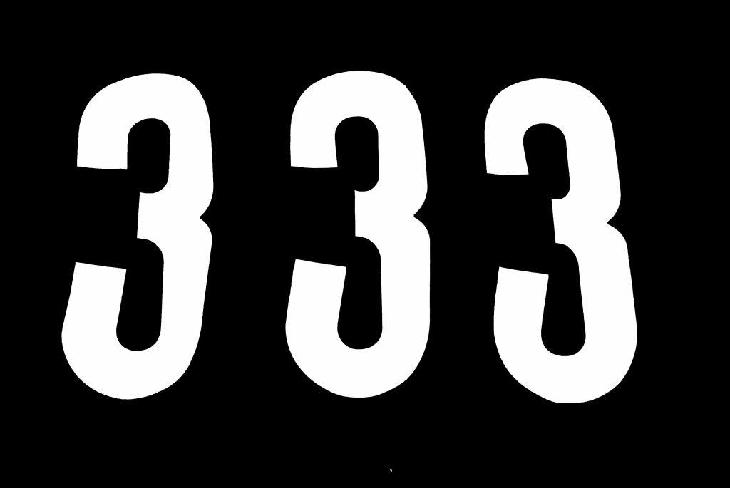 3 THICK WHITE 8 [x3] image 1