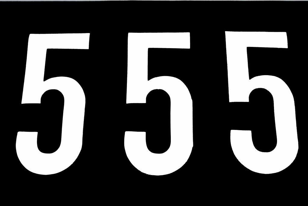 5 THICK WHITE 8 [x3] image 1