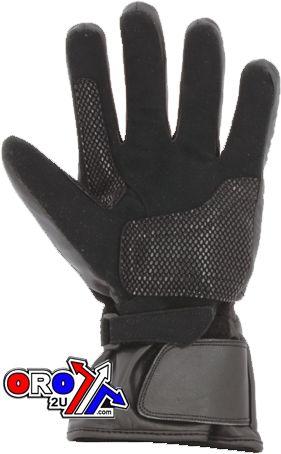GLOVE BLACK LEATHER MED GAN820M thumbnail 3