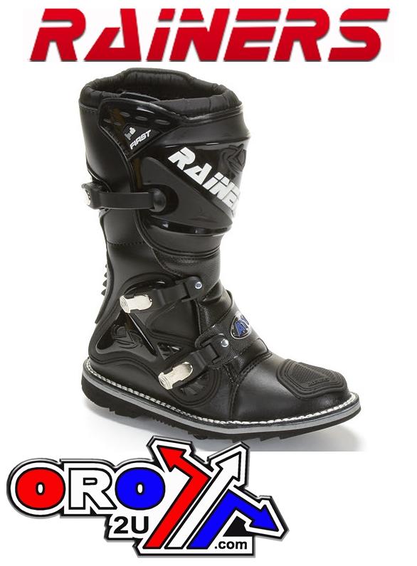 ATV BOOTS BLACK US 6 RAINERS 73040