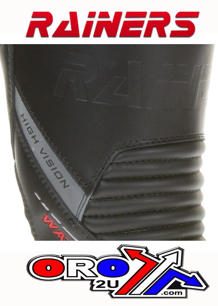 BOOTS BLACK 974 US 10 RAINERS, WATERPROOF ROAD / STREET, 974EBD44 thumbnail 3