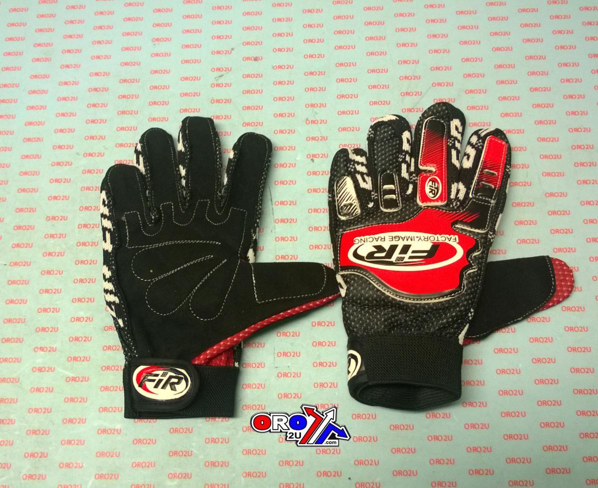 ADULT SCHOOL BOY GLOVES - SIZE 7 XS - RED