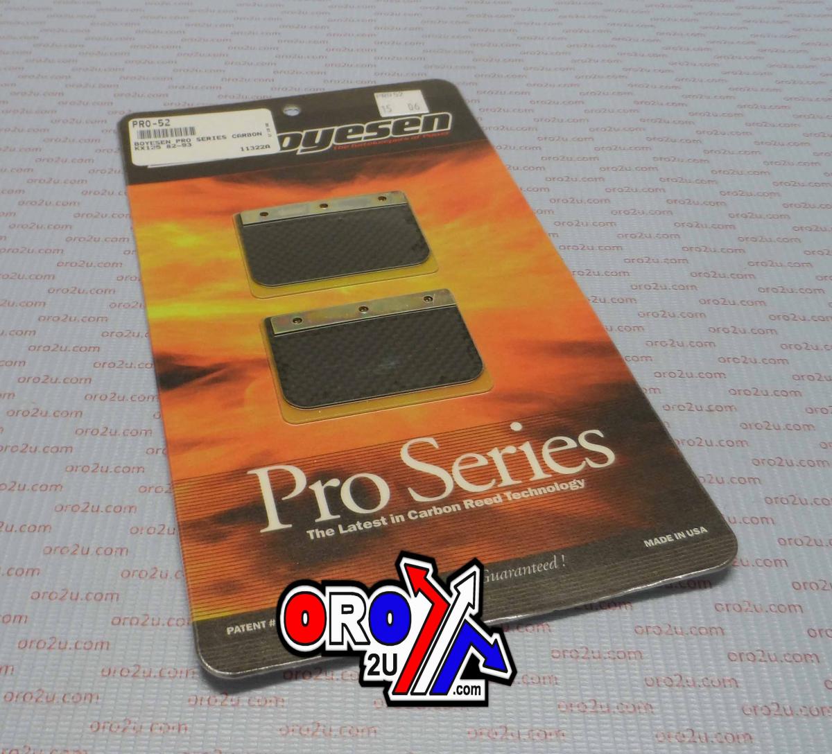 PRO-52 BOYESEN REEDS KX125, Boyesen Pro Series Reeds - PRO thumbnail 2