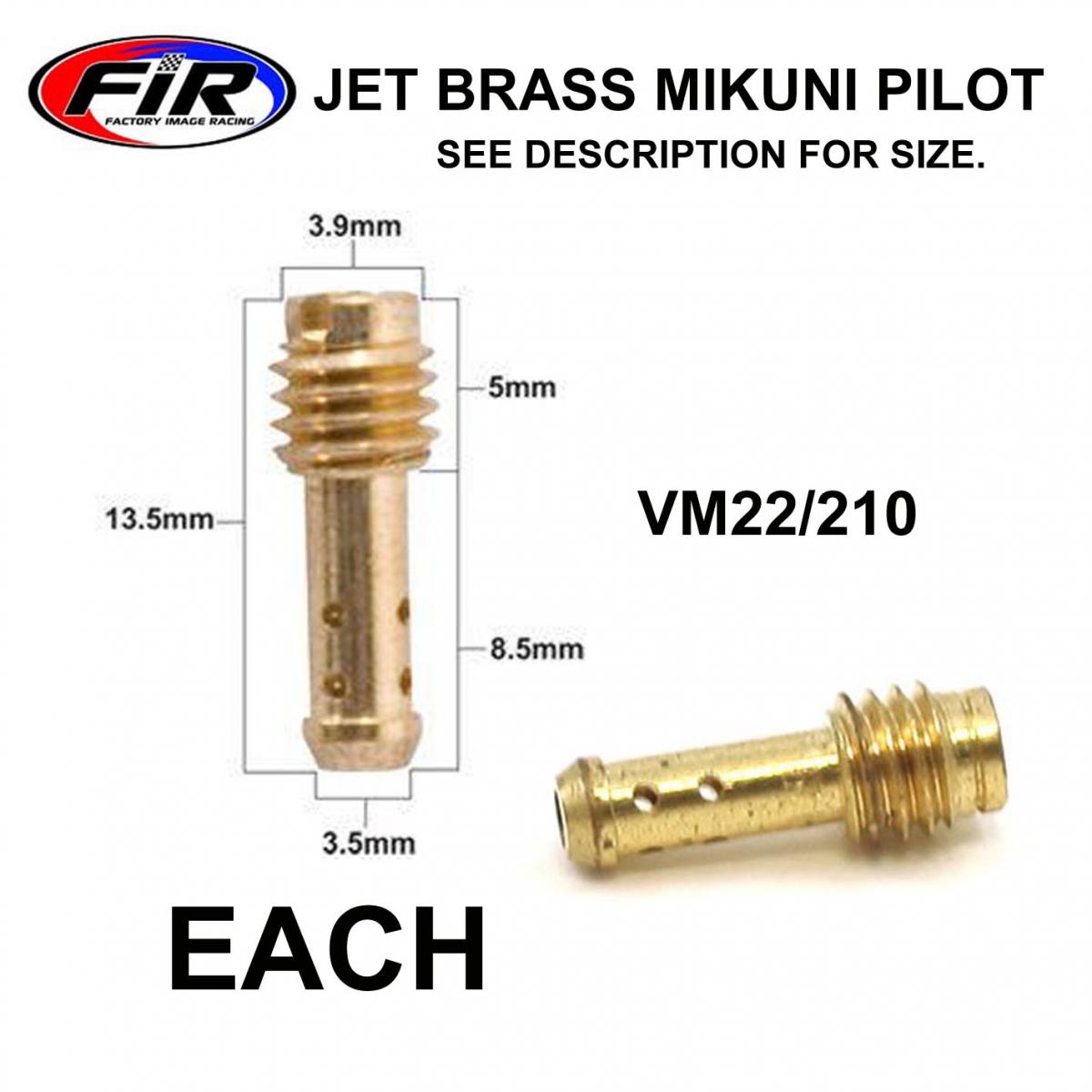 JET 47.5 MIKUNI PILOT VM22/210 thumbnail 5