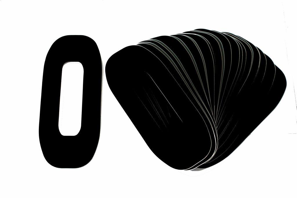0 BLACK 8No.20cm. PACK