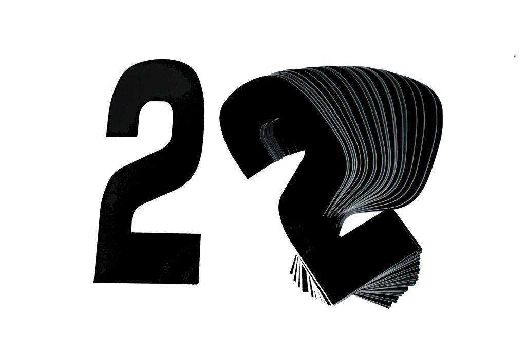 2 BLACK 8No.20cm. PACK image 1