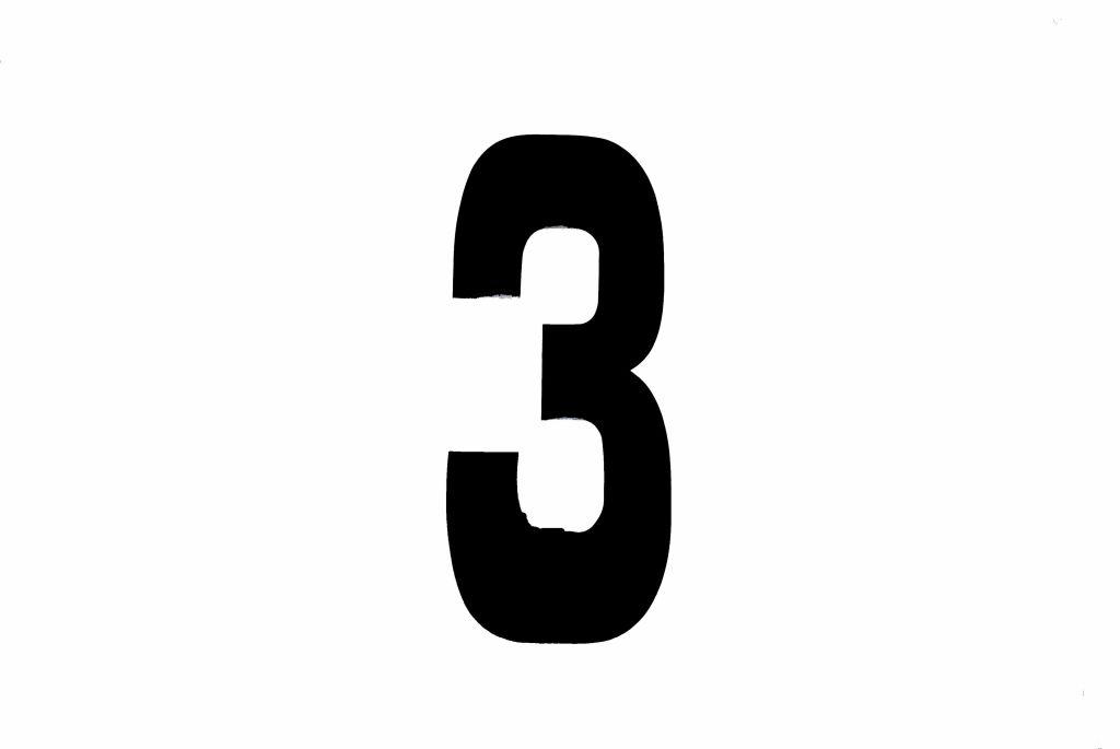 3 BLACK 8No.20cm. EACH image 1